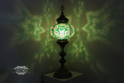 NO6 SIZE MOSAIC FLOOR / TABLE LAMP - TurkishLights.NET