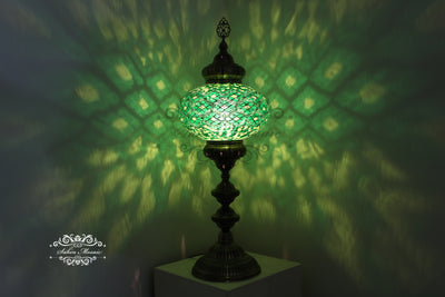 NO6 SIZE MOSAIC FLOOR / TABLE LAMP - TurkishLights.NET