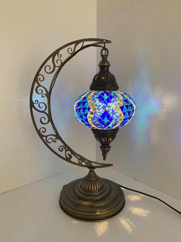 Turkish Mosaic Lamp Big Hookah Style 