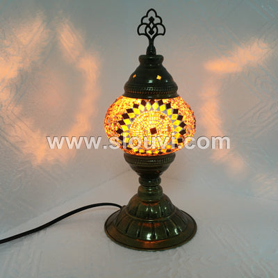 MOSAIC TABLE LAMP - TurkishLights.NET