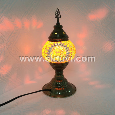 MOSAIC TABLE LAMP - TurkishLights.NET